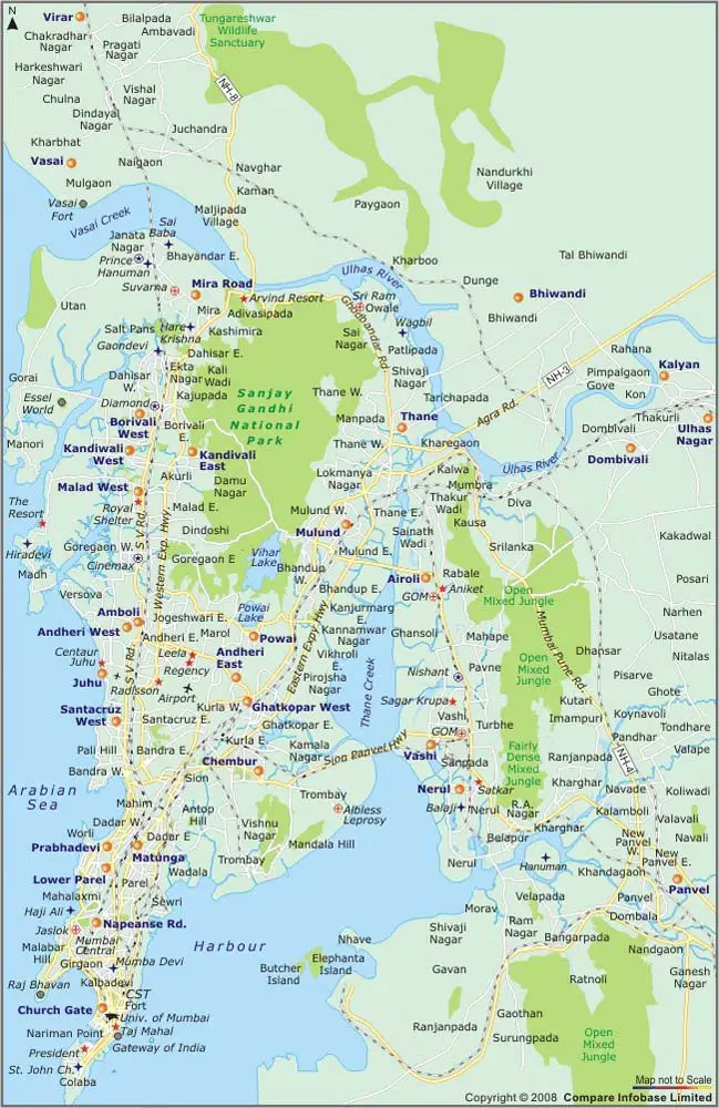 Map Mumbai
