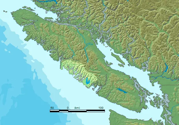 Map Clayoquot Sound