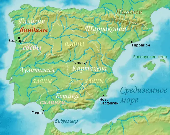 Map Hispania 411 Ru