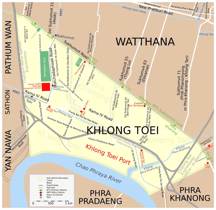 Map Khlong Toei Src Eng