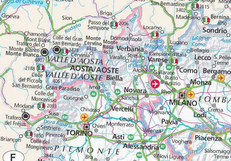 Map of Aosta Valley 4