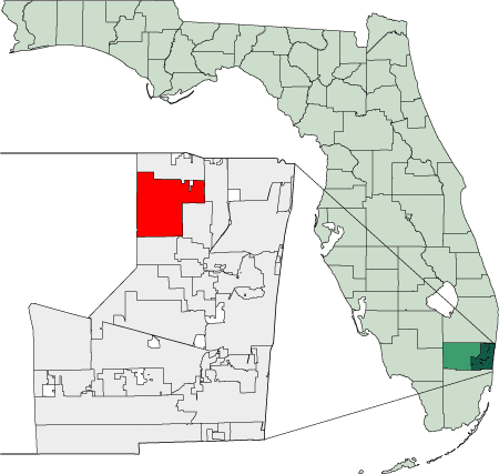Map of Florida Highlighting Coral - Map Of Florida Highlighting Coral Springs 