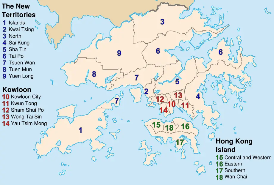 Map of Hong Kong Unpathed