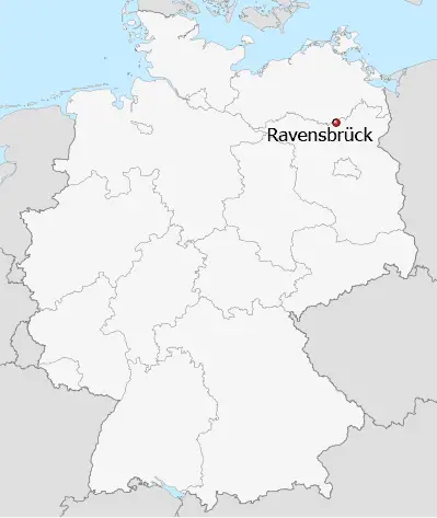 Map of Ravensbruk