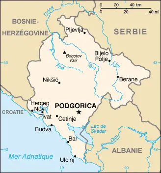 Montenegro Carte