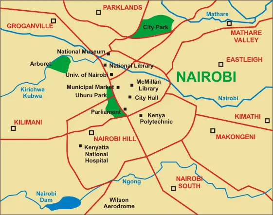Nairobi Simplemap