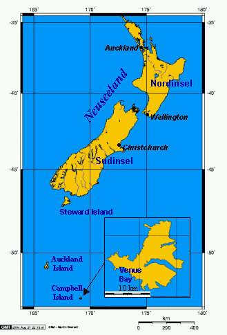 Neuseeland Mit Campbell