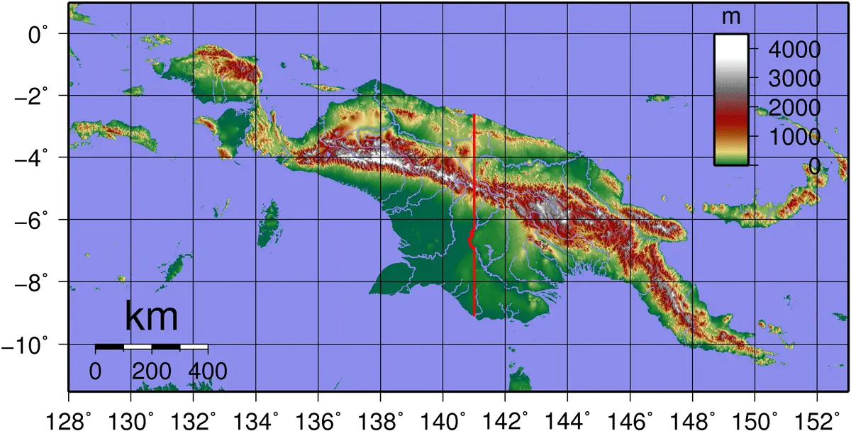 New Guinea Topography 1