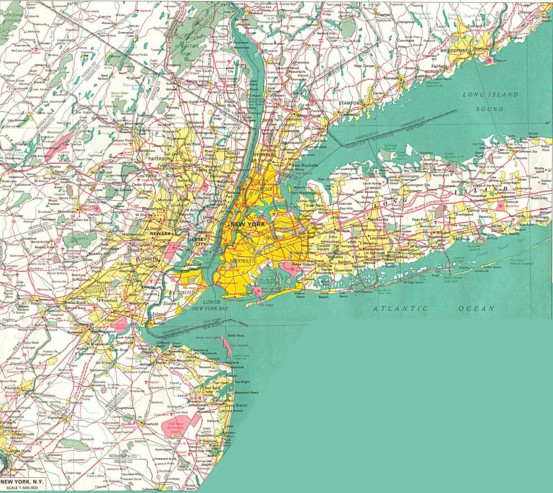 New York City - MapSof.net