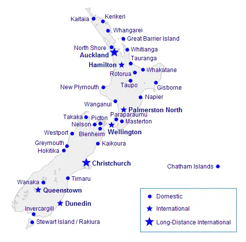 Newzealandairportsmap