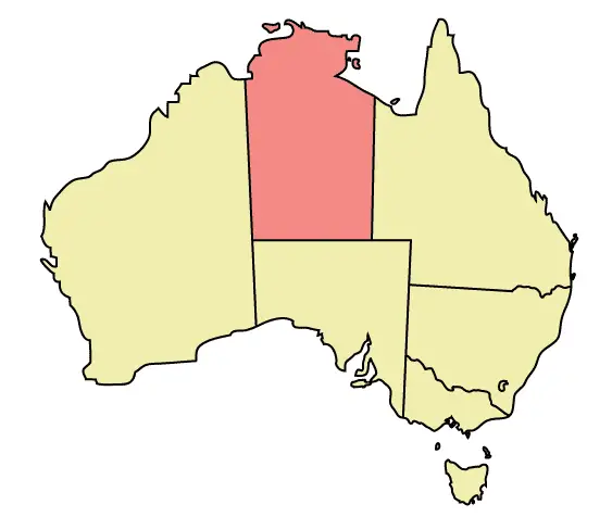 Northern Territory Locator Mjc