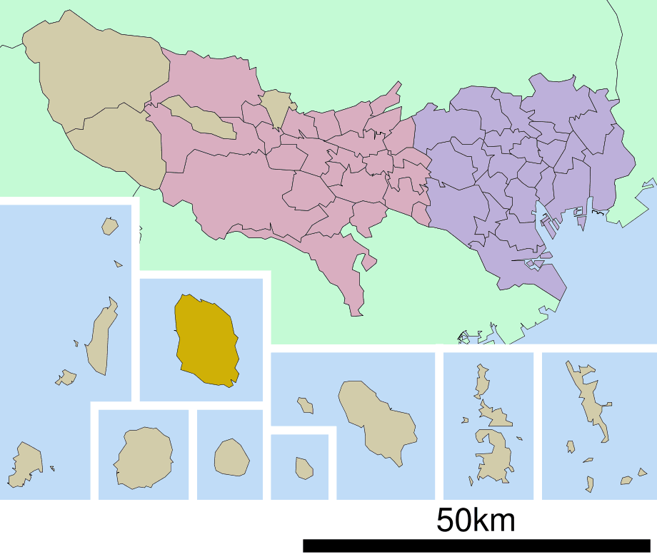 Oshima Town In Tokyo Prefecture Ja