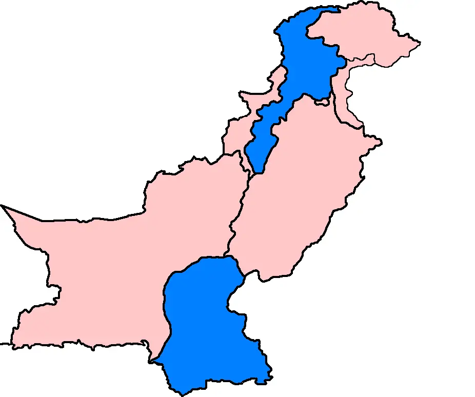 Pakistan Subdivisions Flood Hit Between July 3 And August 15 2007