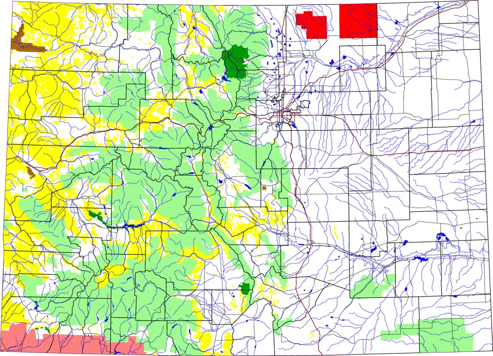 Pawnee National Grassland Location In Colorado