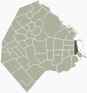 Pmadero Buenos Aires Map