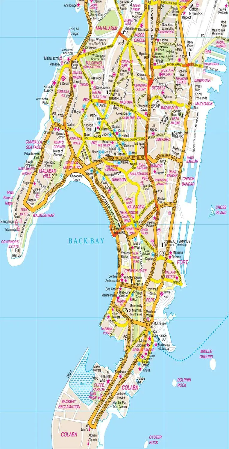 Political Map Mumbai