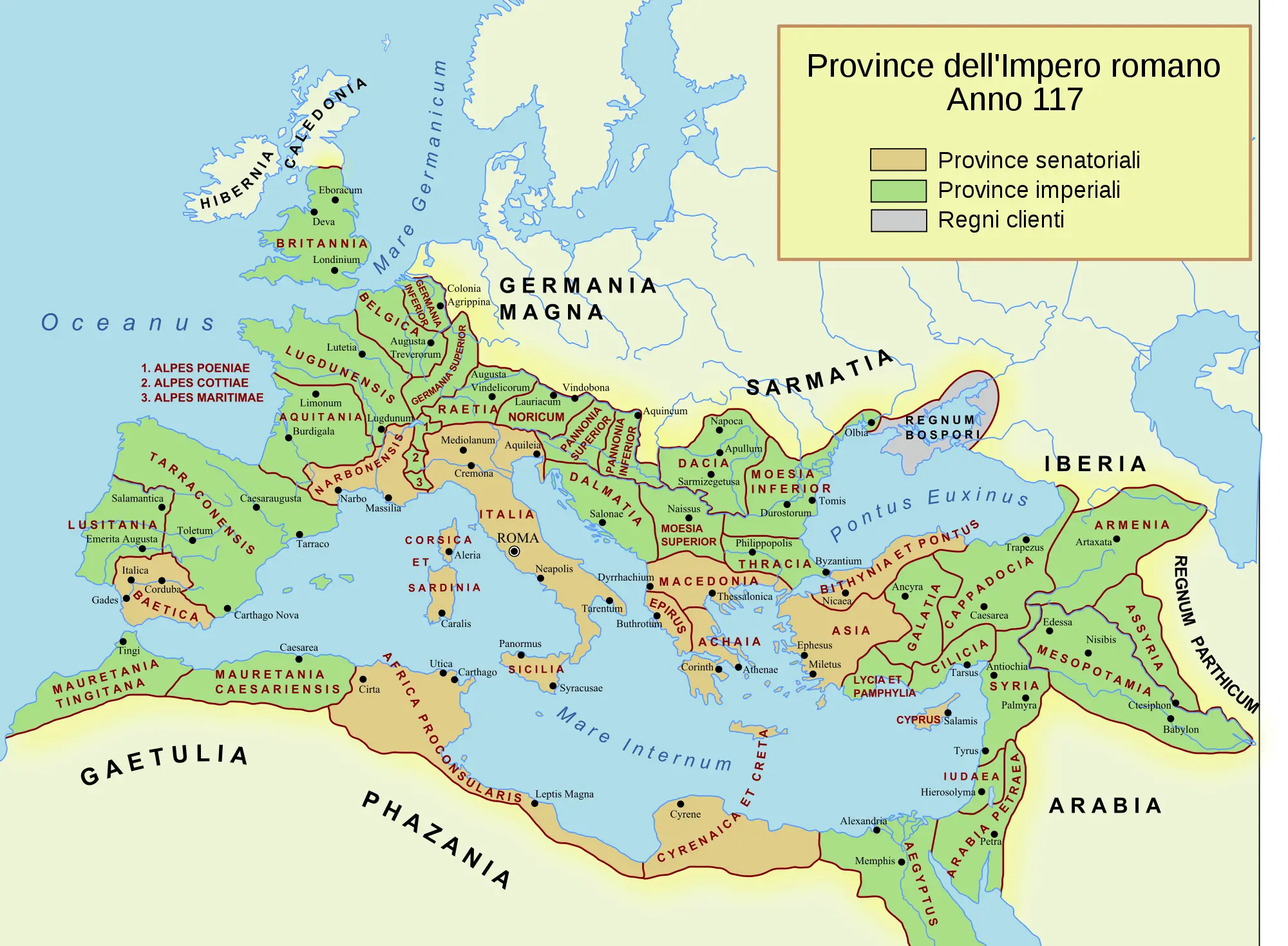 Province Dell Impero Romano 117