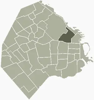 Recoleta2 Buenos Aires Map