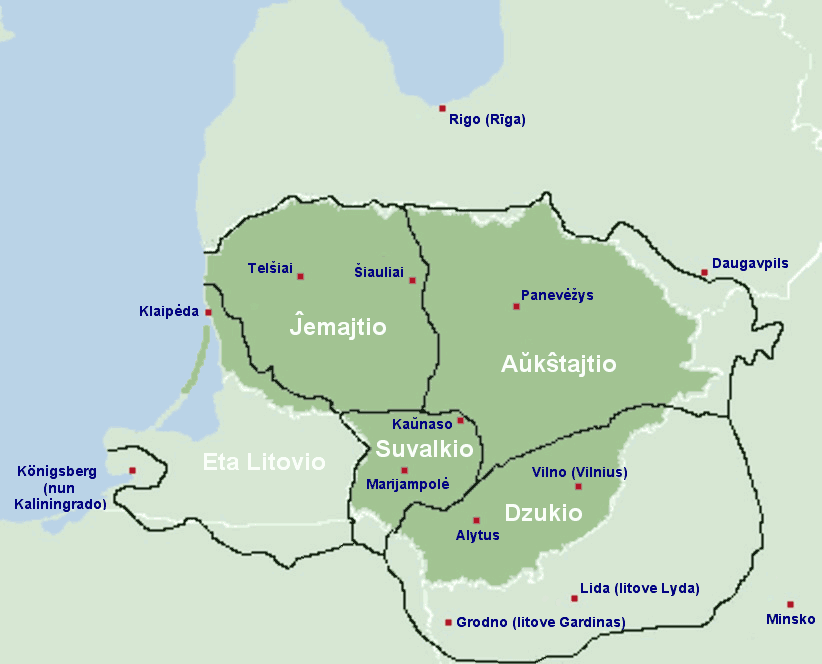 Regionoj De Litovio 1