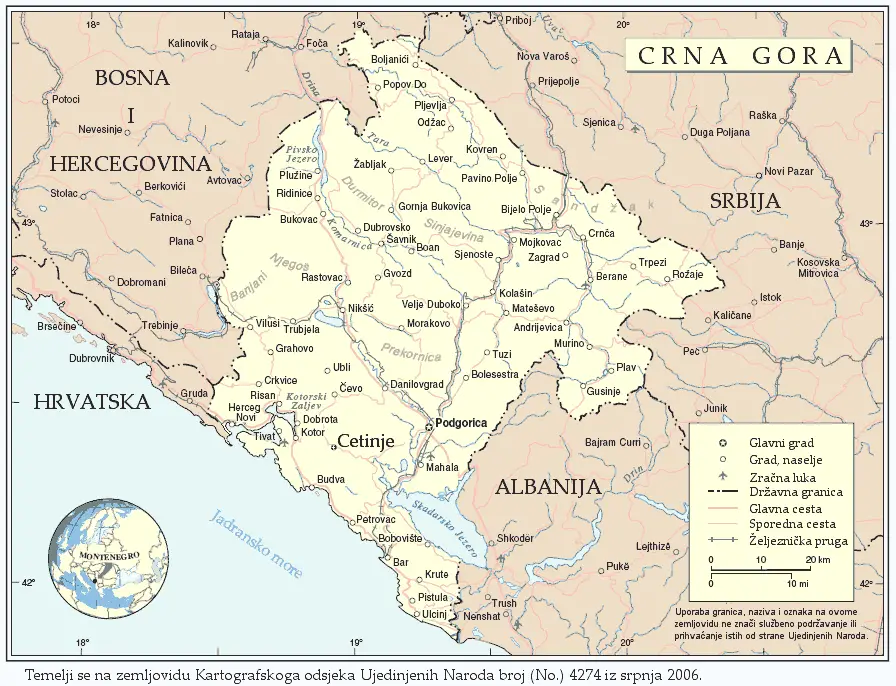 Republic of Montenegro Un 16