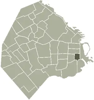 San Telmo Buenos Aires Map
