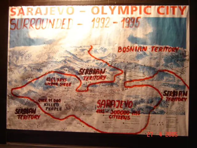 Sarajevo Siege Map