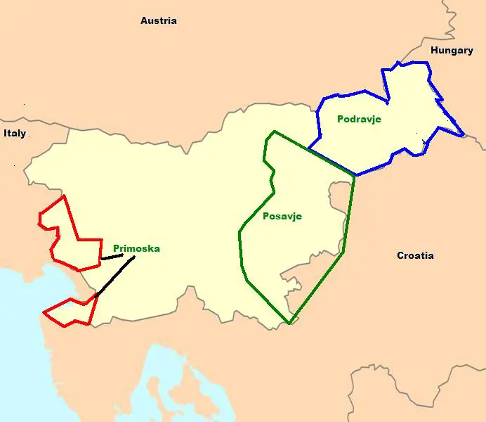 Slovenia Wine Regions