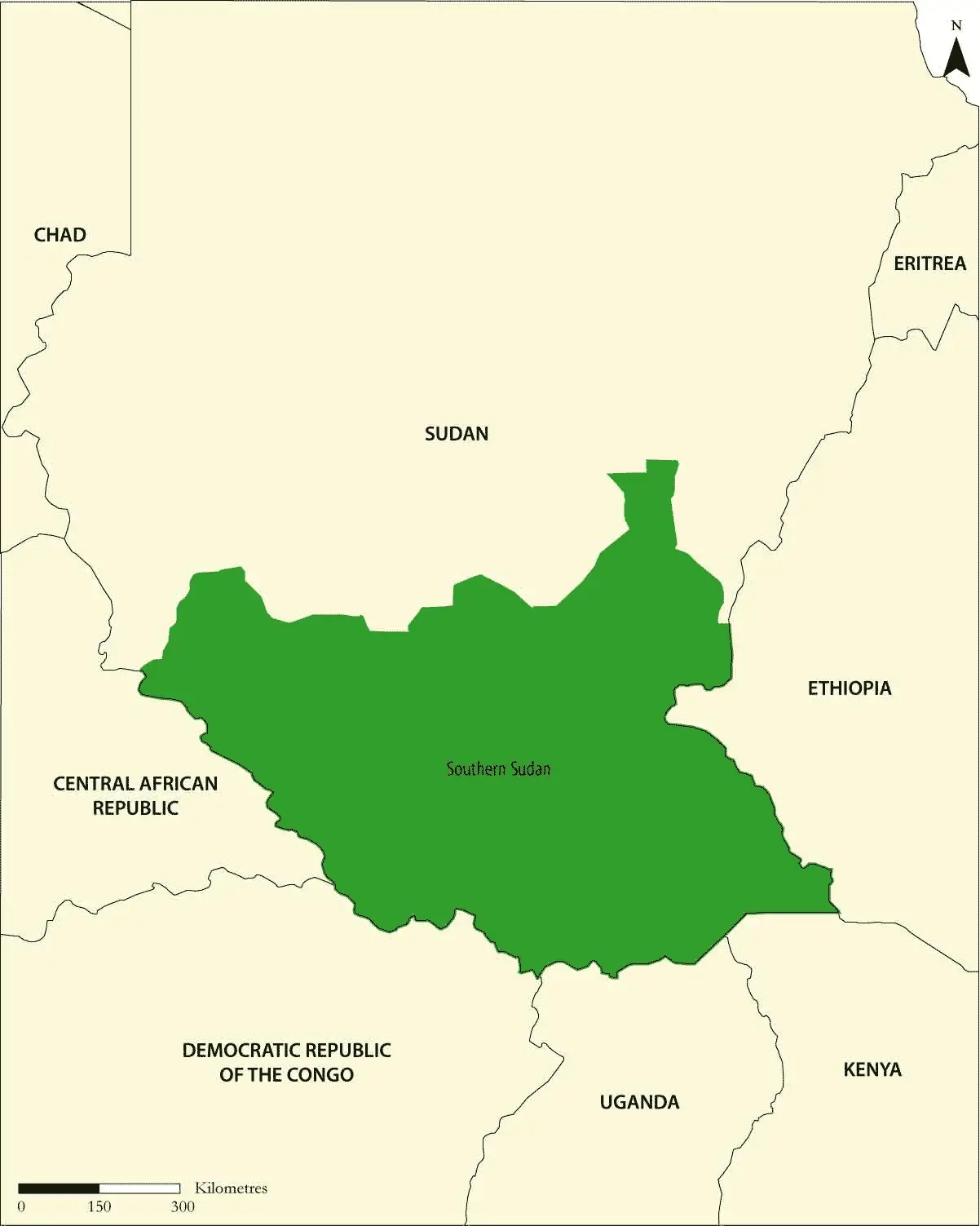 South Sudan Neighbours