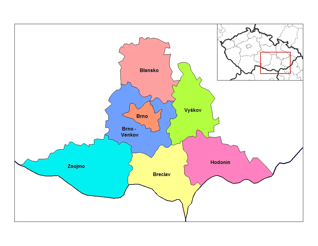 South Moravia Districts