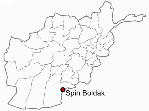 Spin Boldak Afghanistan Location