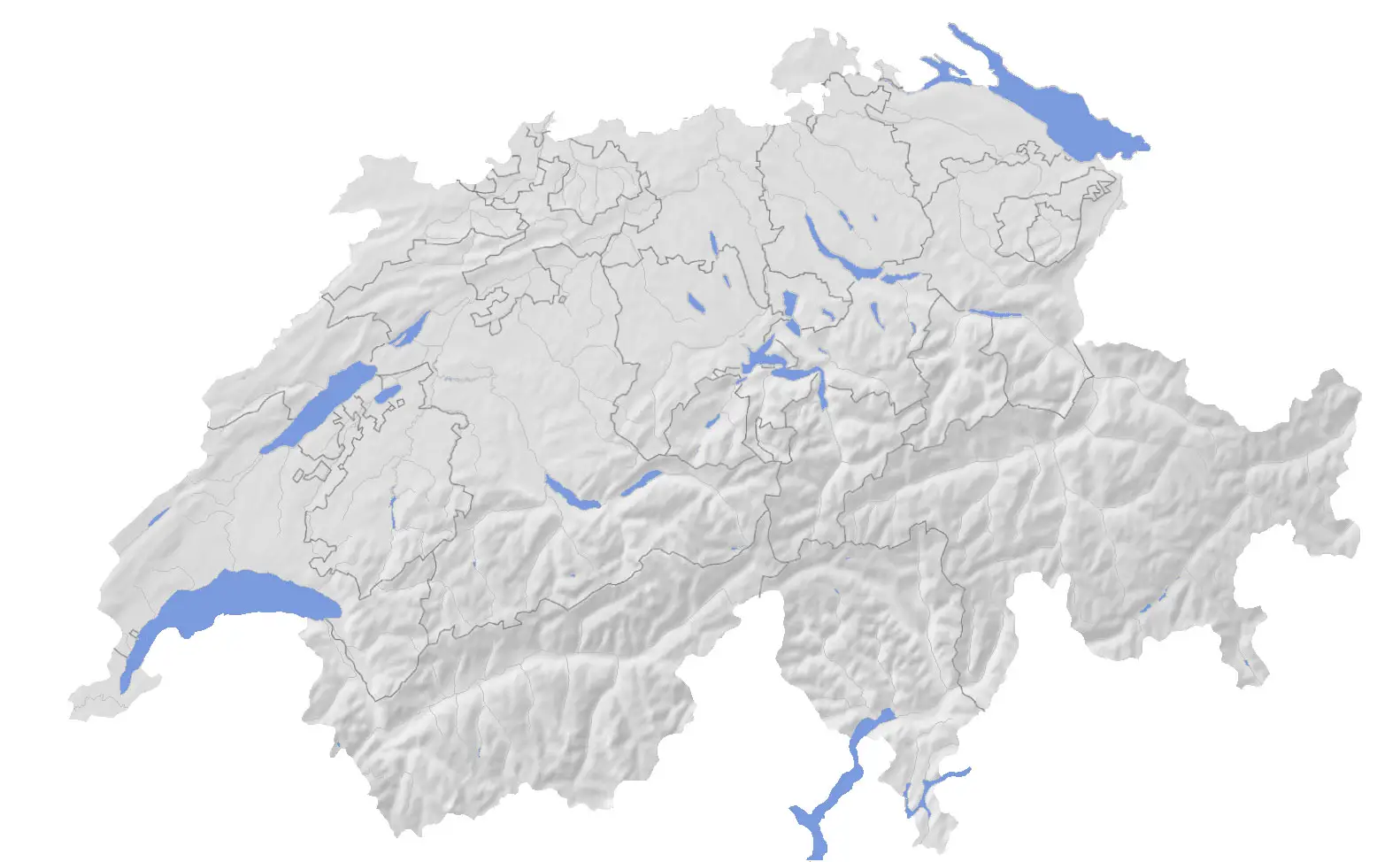 Switzerland Topographic 2