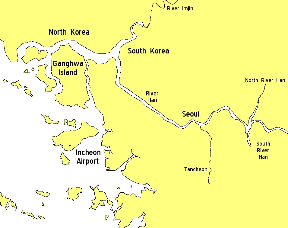 Tancheon Location Map