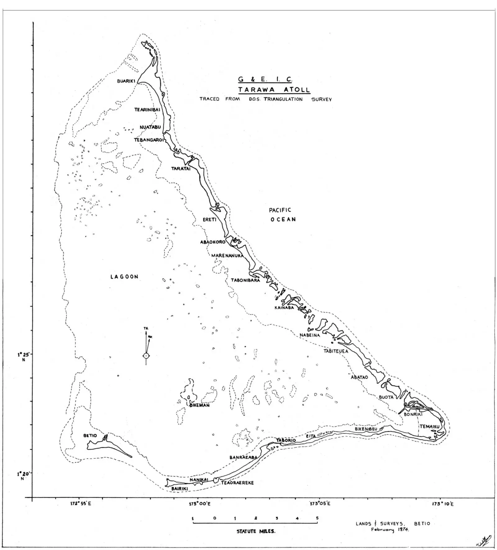 Tarawa Map