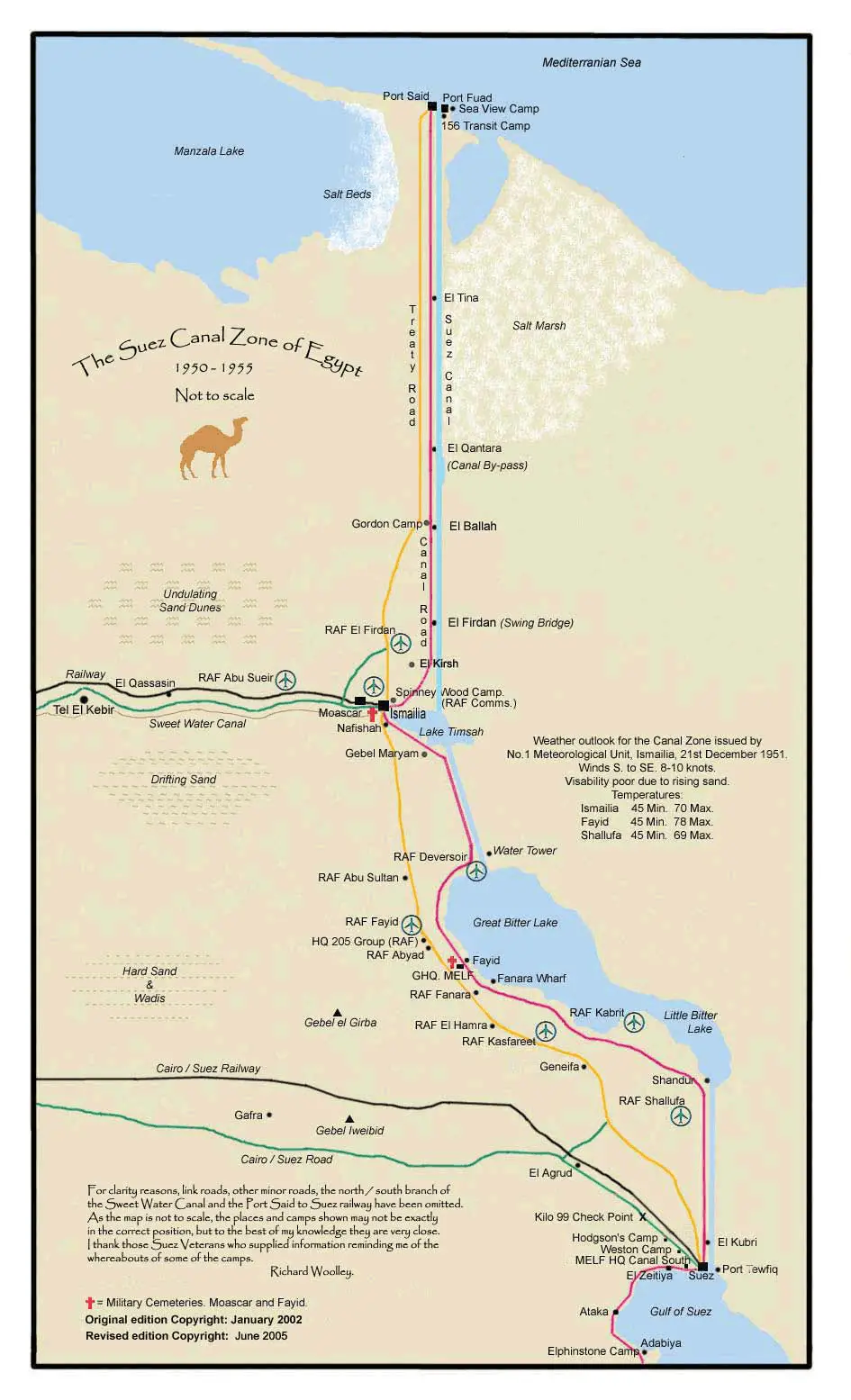 The Suez Canal Zone Of Egypt Mapsof Net