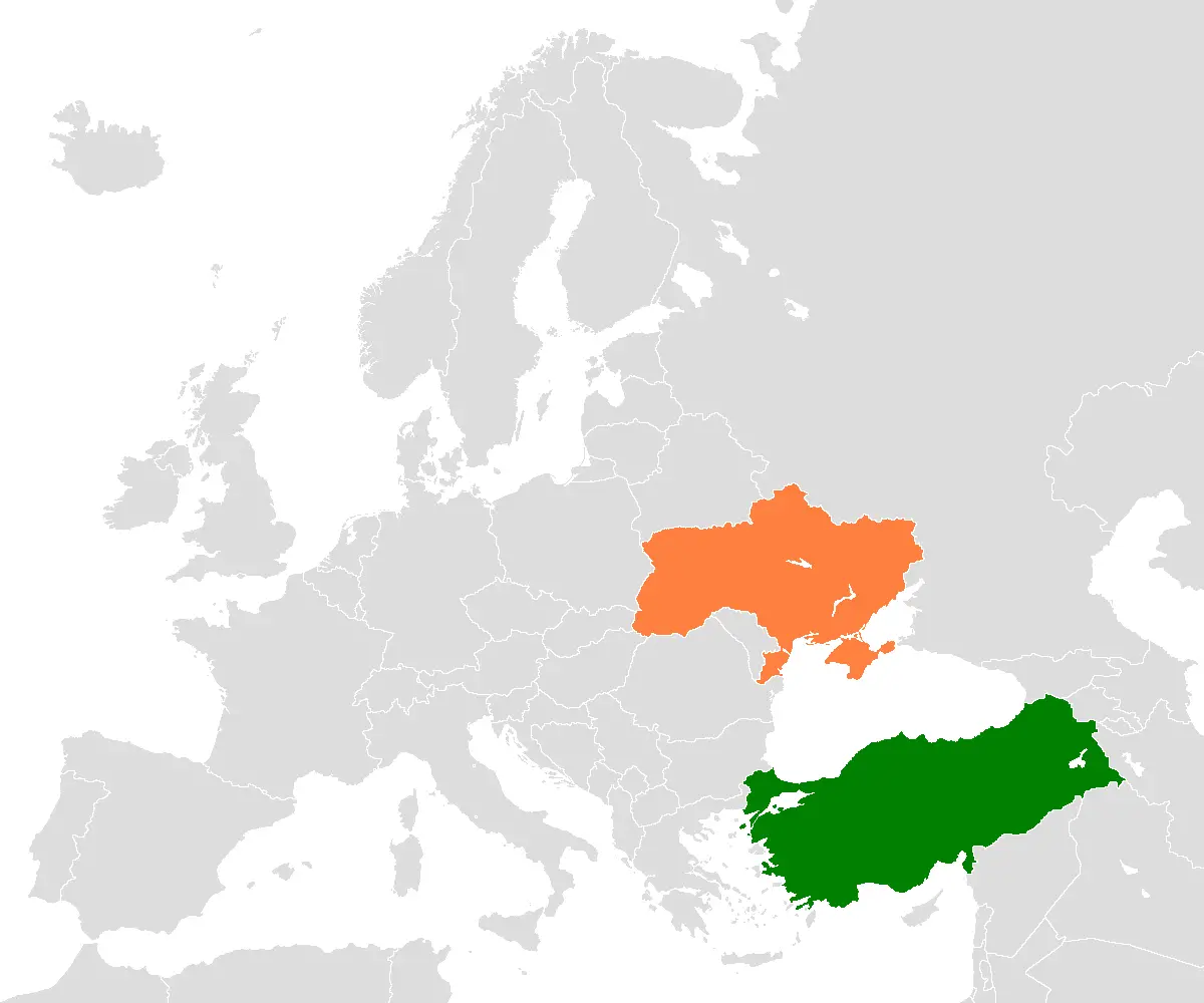 Turkey Ukraine Locator