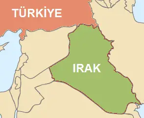 Turkiye Ve Irak Haritasi