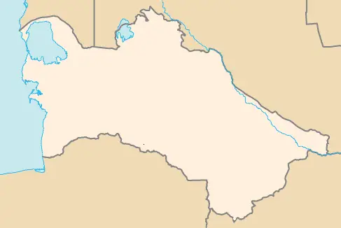 Turkmenistan Locator