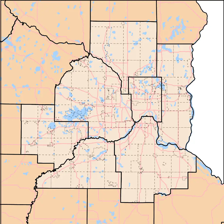 Twin Cities Map 3