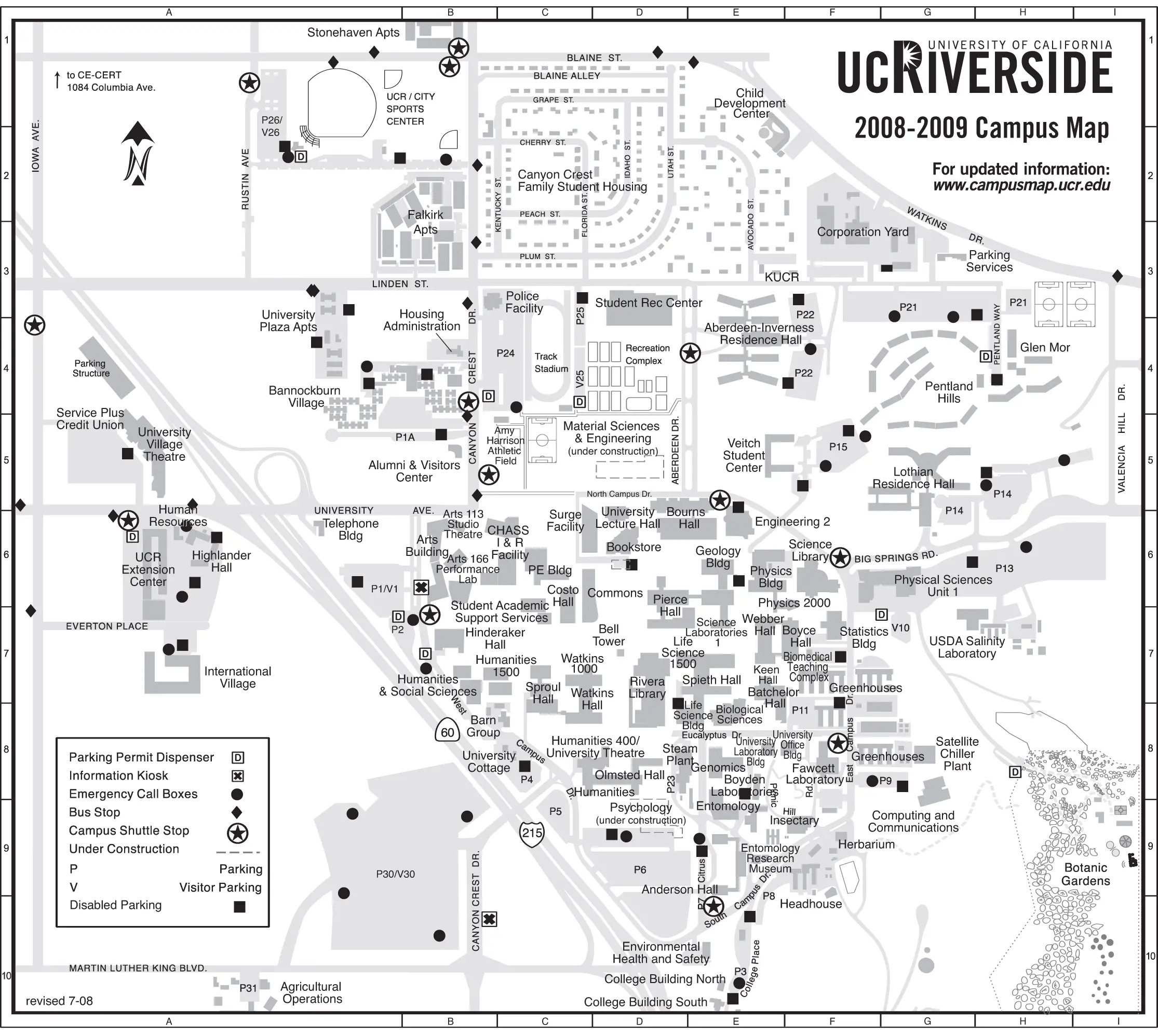 Ucr Campus Map