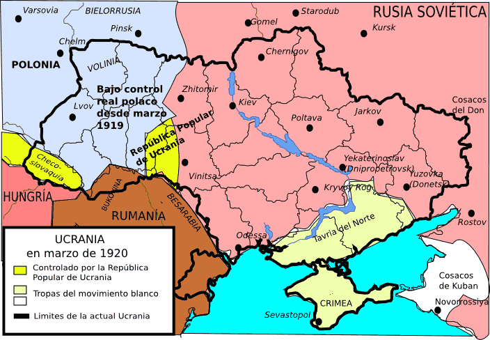Ucrania Marzo 1920