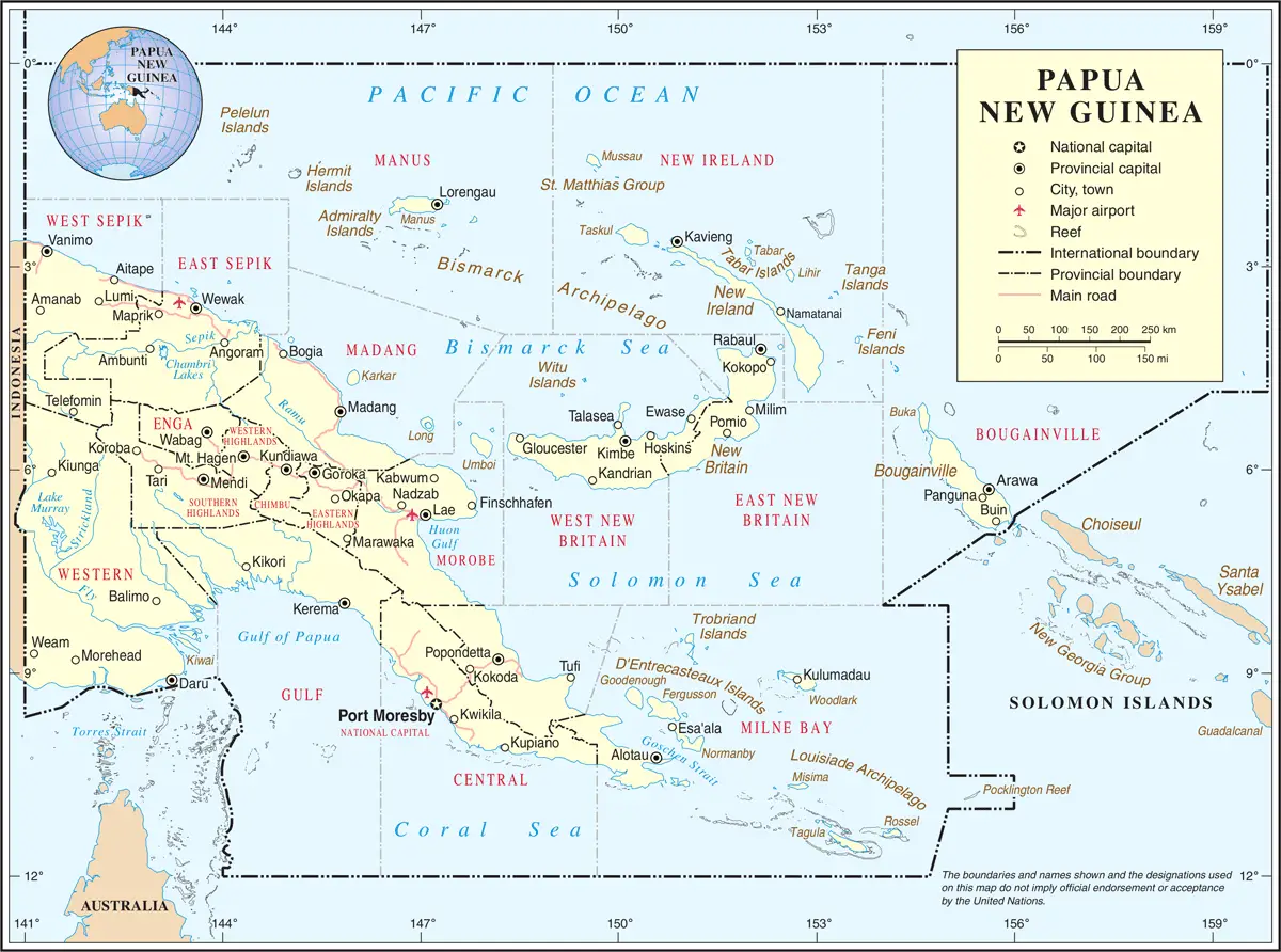 Un Papua New Guinea