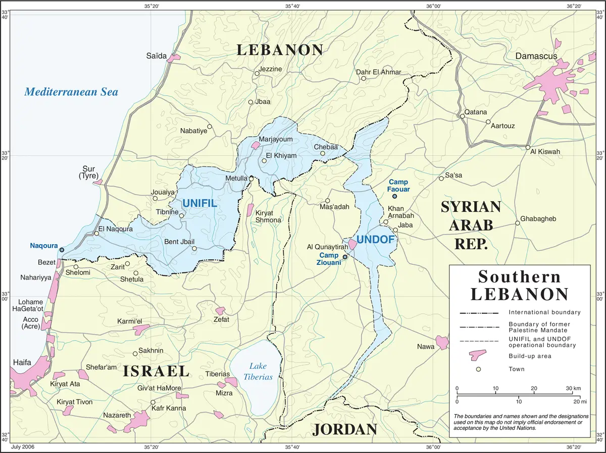 Un Southern Lebanon
