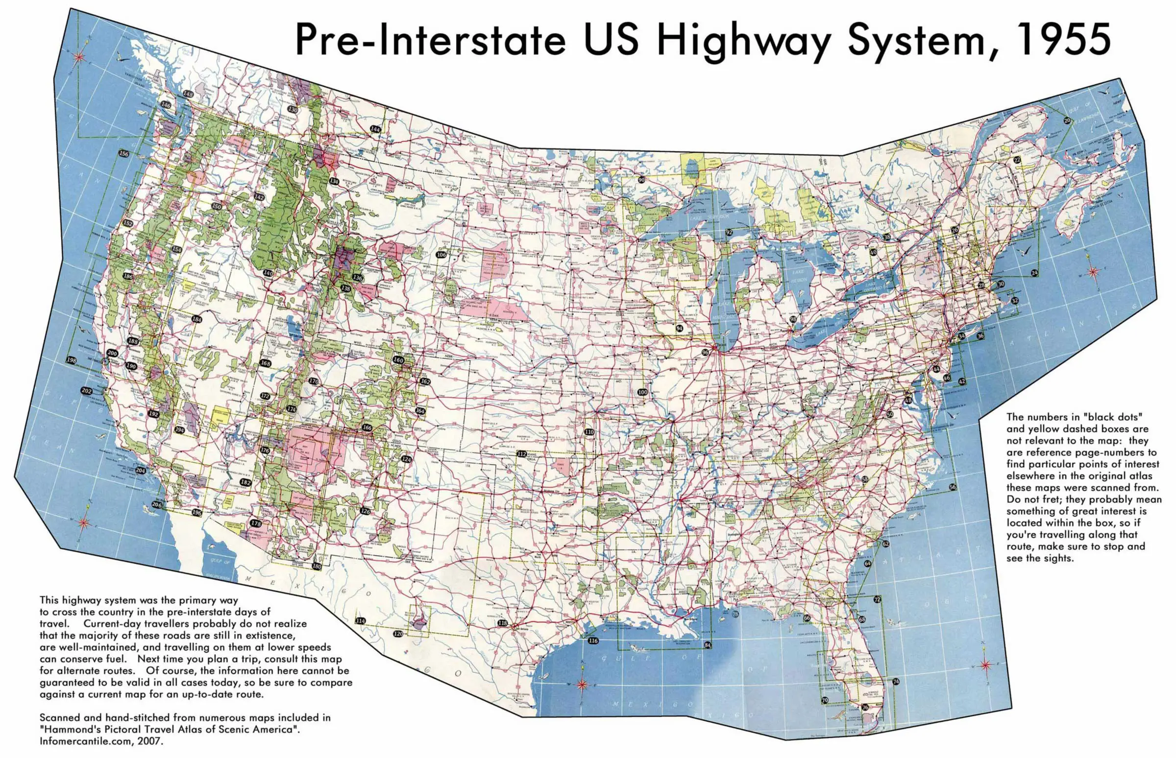 Us Highway Map