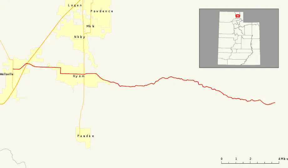 Utah Sr 101 Map