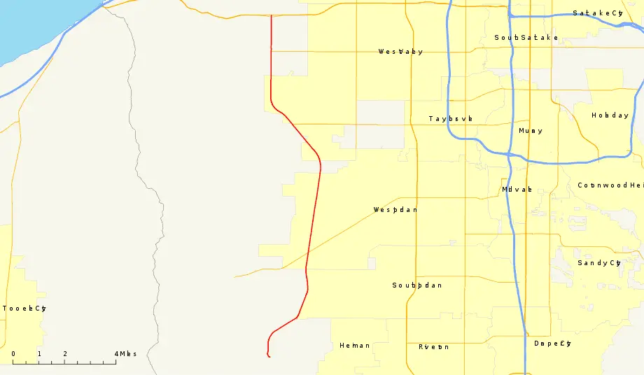 Utah Sr 111 Map