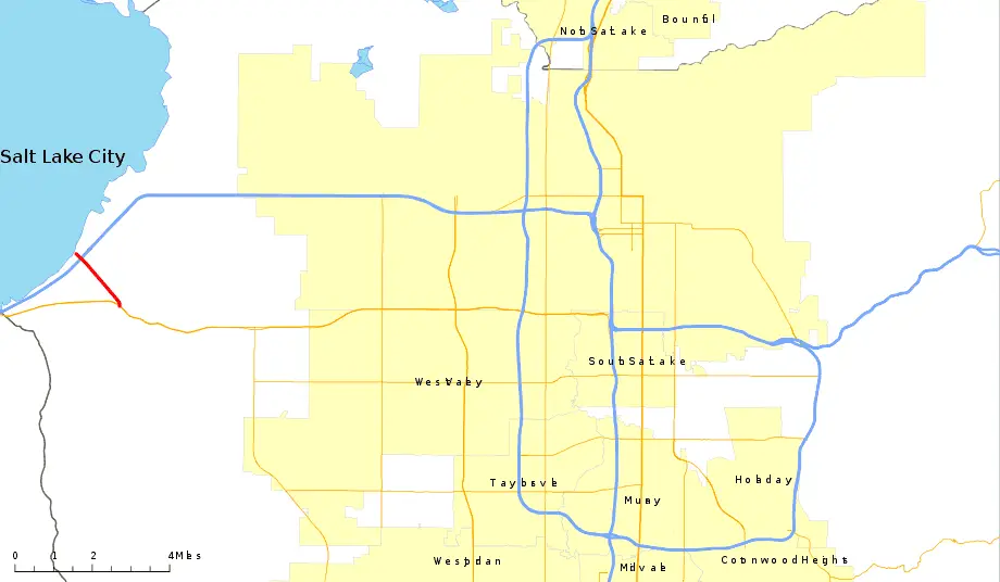 Utah Sr 202 Map