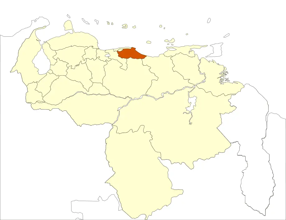 Venezuela Miranda State Location