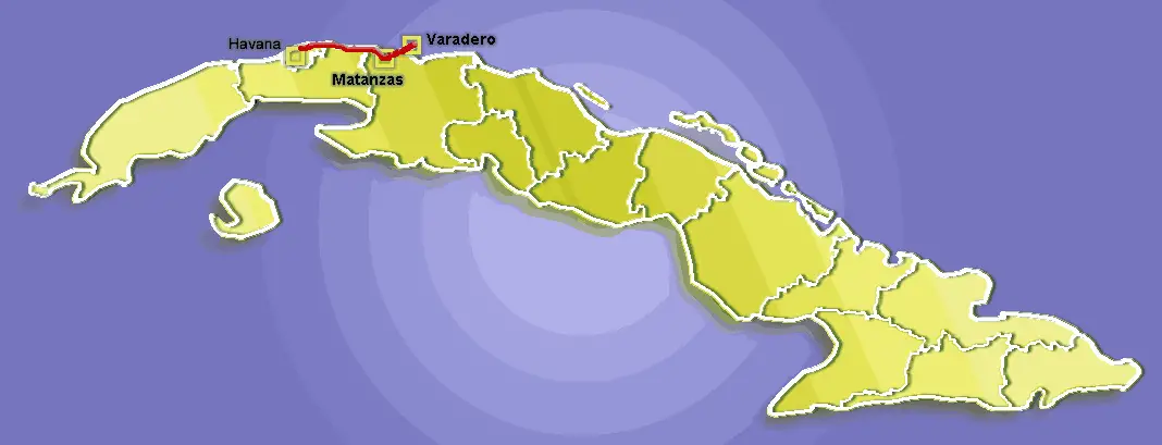 Via Blanca Map