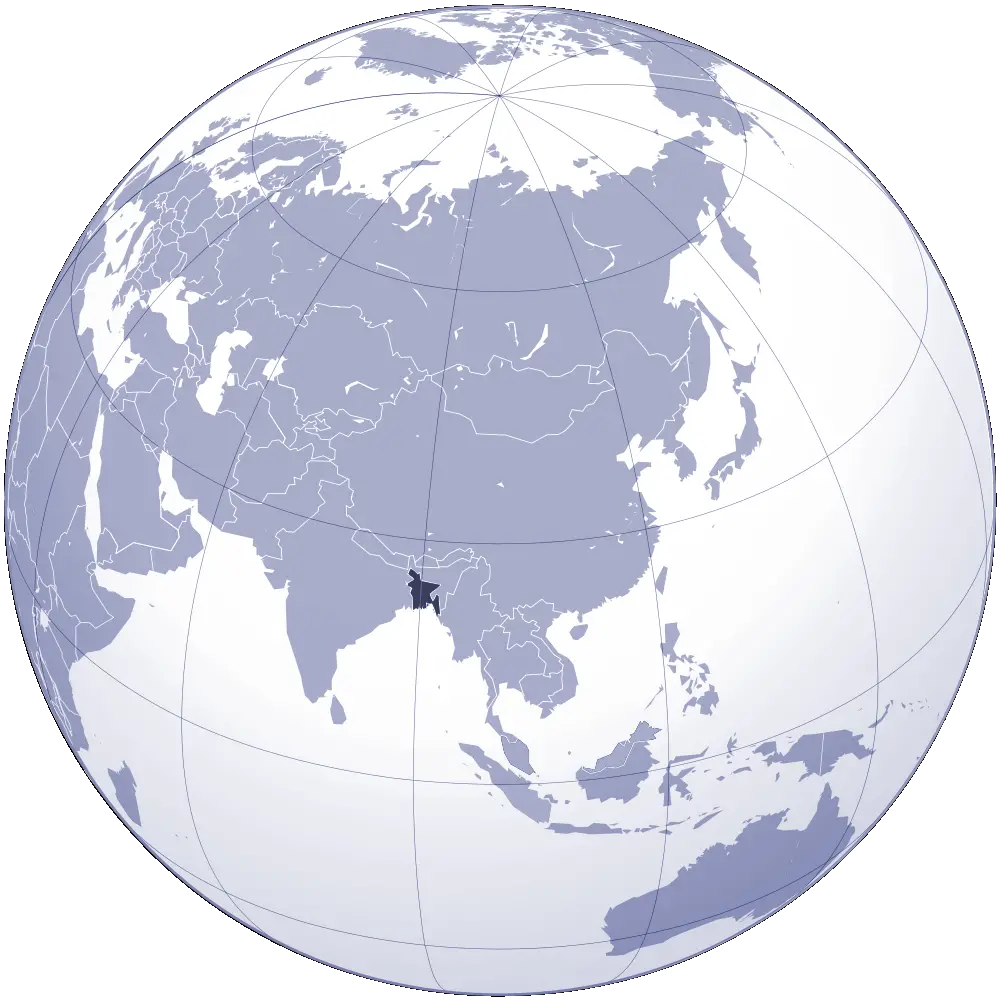 Where Is Bangladesh Located - MapSof.net