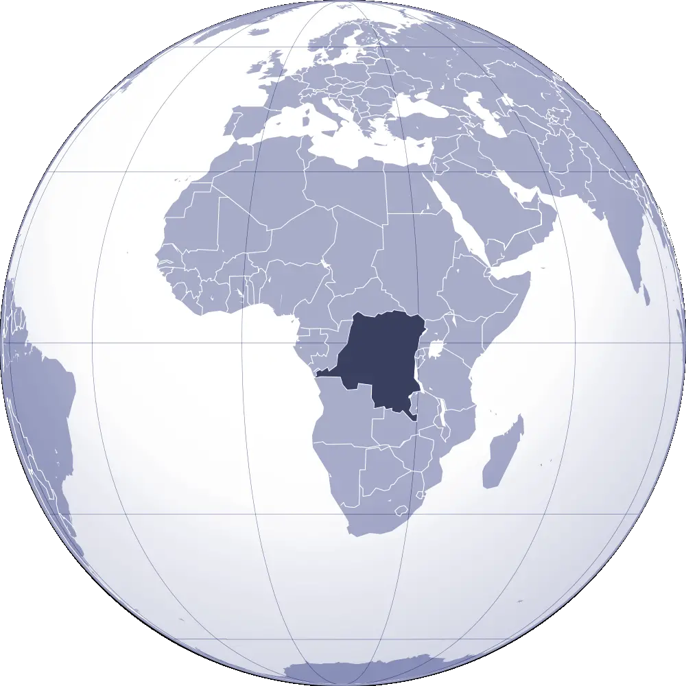 Where Is Democratic Republic of Congo Located